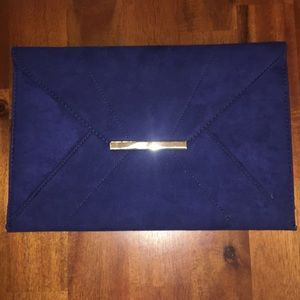 NWT !! - Navy Envelope Clutch
